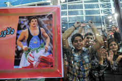 بازگشت تیم ملی کشتی فرنگي‌ به كشور